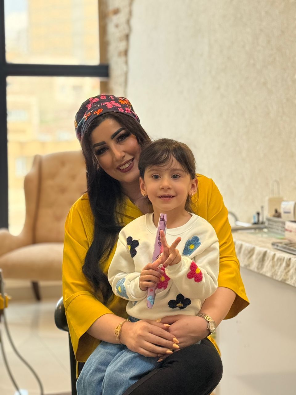 لبخند زیبای مراجعین کودک