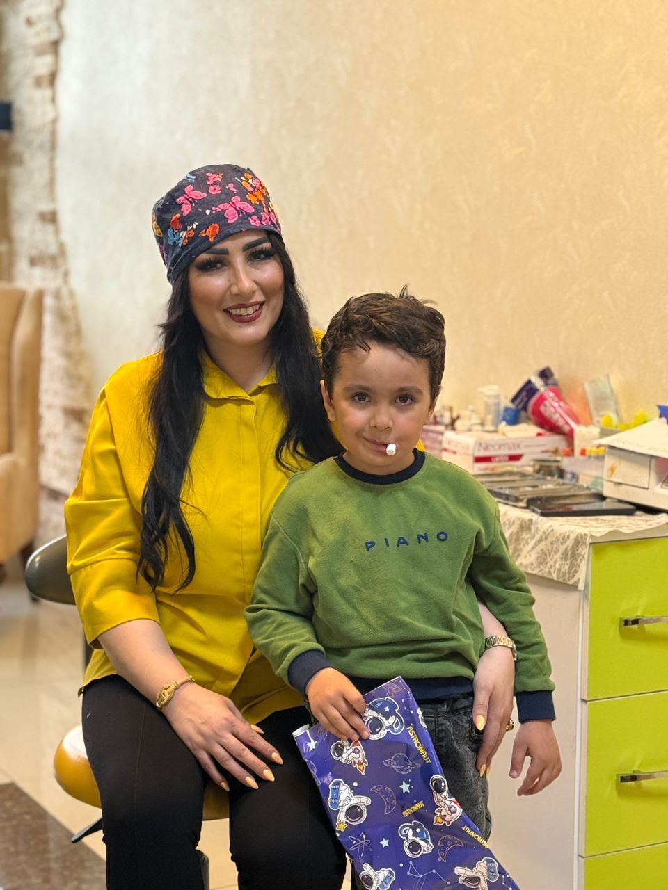 کودکان خندان در مطب دکتر رفیعی